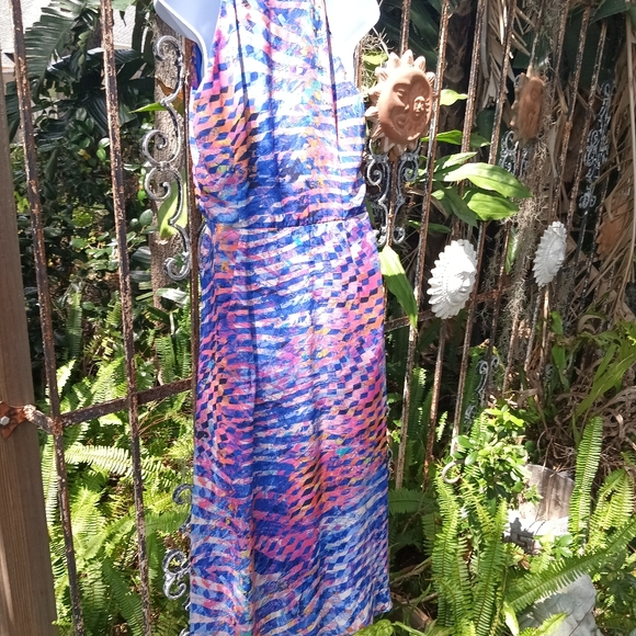 Be by Cheetah B Maxi dress sz 12 - Picture 6 of 6